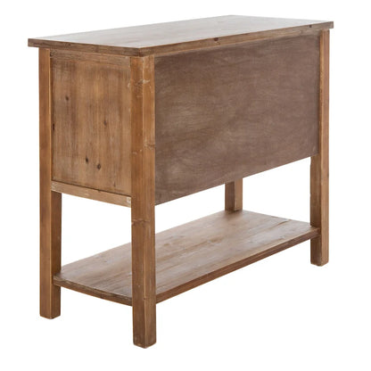 SAFAVIEH Neppie Natural Oak 9-Drawer Chest