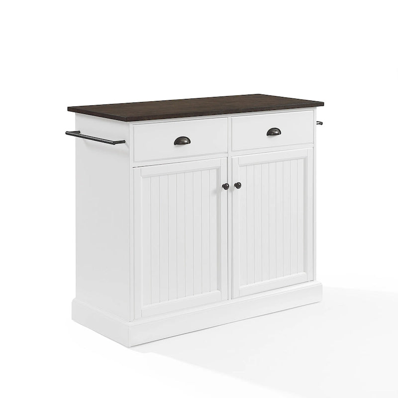 Crosley Shoreline Kitchen Island - 18d x 40W x 36.13h