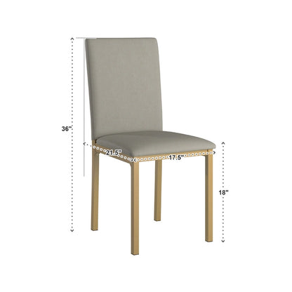 Darcy Faux Marble Top and Gold Dining Set by iNSPIRE Q Bold