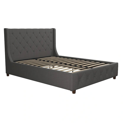 CosmoLiving by Cosmopolitan Mercer Upholstered Platform Bed Frame