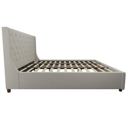 CosmoLiving by Cosmopolitan Mercer Upholstered Platform Bed Frame