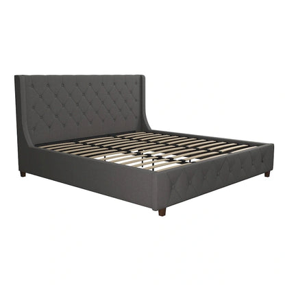 CosmoLiving by Cosmopolitan Mercer Upholstered Platform Bed Frame