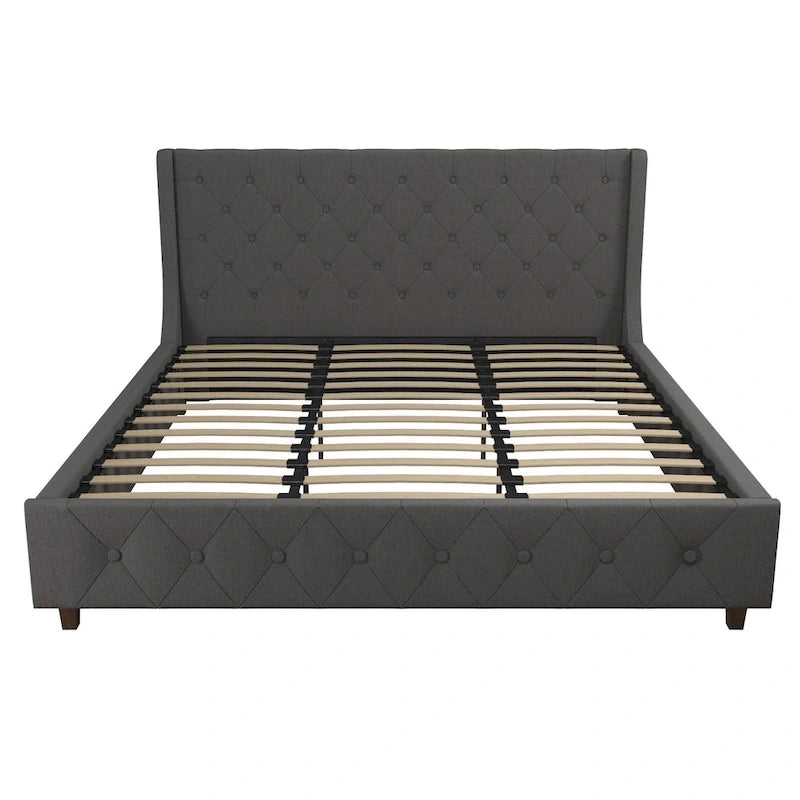 CosmoLiving by Cosmopolitan Mercer Upholstered Platform Bed Frame