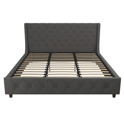 CosmoLiving by Cosmopolitan Mercer Upholstered Platform Bed Frame