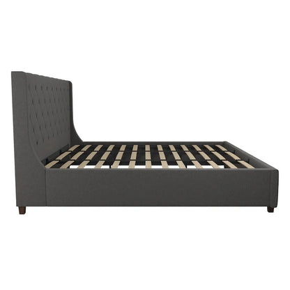 CosmoLiving by Cosmopolitan Mercer Upholstered Platform Bed Frame