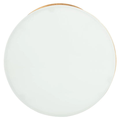 SAFAVIEH Treasures Jeanine Gold/ White Top Accent Table - 20 x 20 x 21.2 - 20Wx20Dx21H