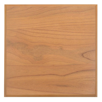 SAFAVIEH Ava 2-Shelf Accent Table - 24 L x 24 D x 21 H - 24Wx24Dx21H