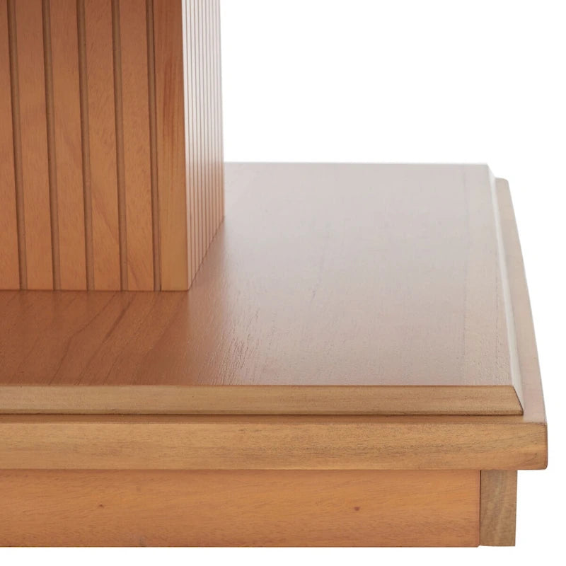 SAFAVIEH Ava 2-Shelf Accent Table - 24 L x 24 D x 21 H - 24Wx24Dx21H