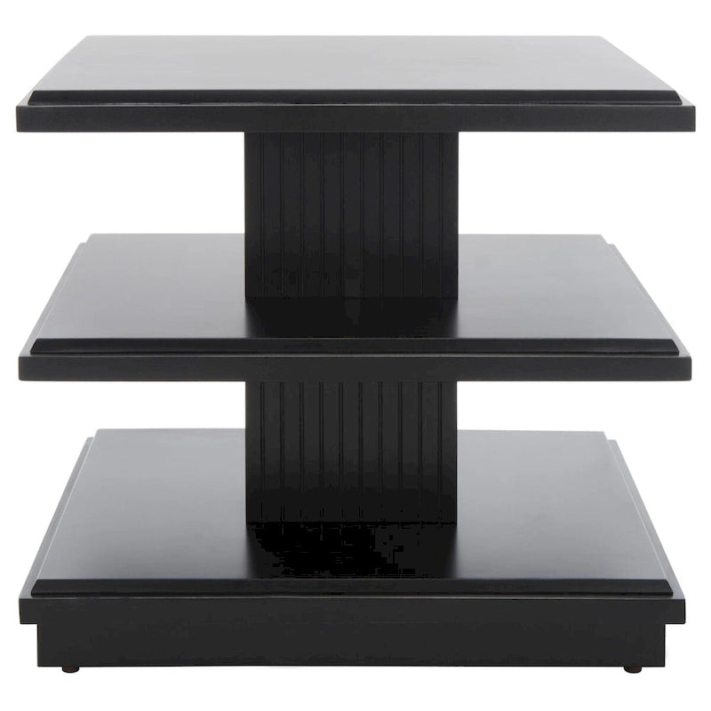 SAFAVIEH Ava 2-Shelf Accent Table - 24 L x 24 D x 21 H - 24Wx24Dx21H