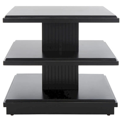 SAFAVIEH Ava 2-Shelf Accent Table - 24 L x 24 D x 21 H - 24Wx24Dx21H