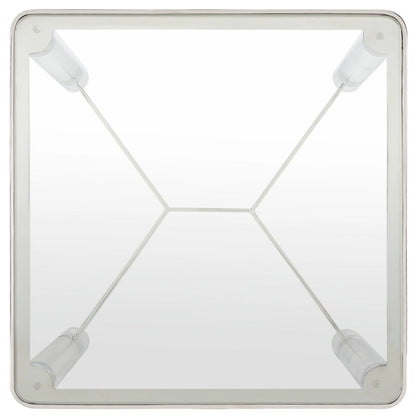 SAFAVIEH Couture Guler Acrylic Accent Table - 20 In W x 20 In D x 24 In H - 20Wx20Dx24H