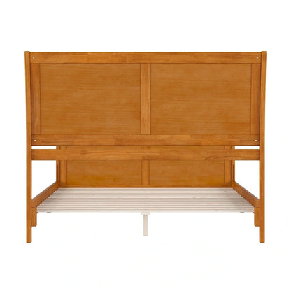 AFI, Portland Solid Wood Low Profile Platform Bed with Matching Footboard