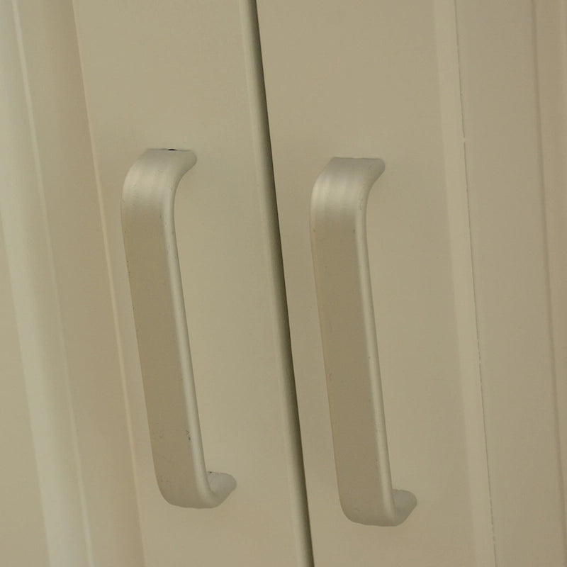 Rolling Kitchen Island Cart with Solid Wood Top