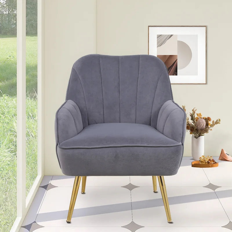 Suellyn 25.2-inch Wide Armrest Modern Chair
