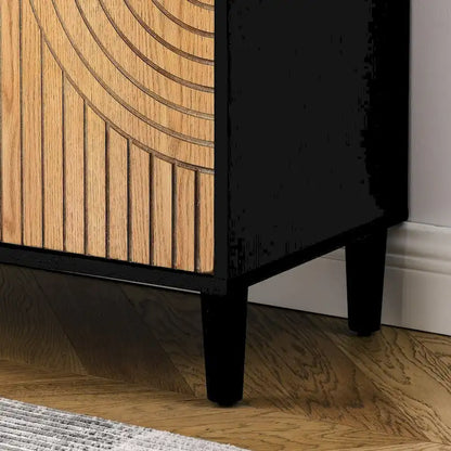 Most comfortable storage cabinet with doors and shelves, modern MDF feature cabinet with adjustable shelves