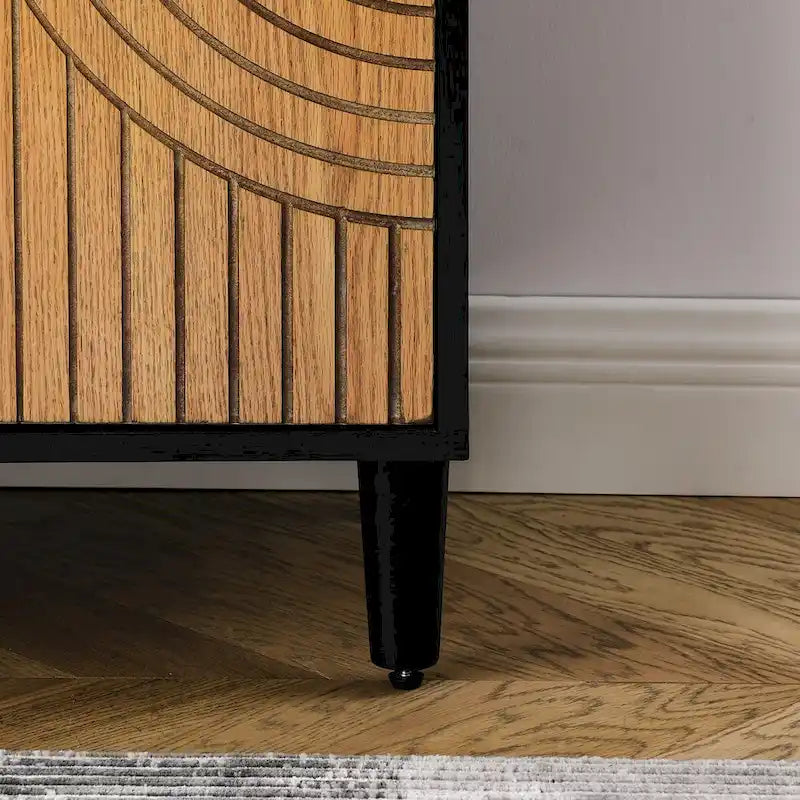 Most comfortable storage cabinet with doors and shelves, modern MDF feature cabinet with adjustable shelves