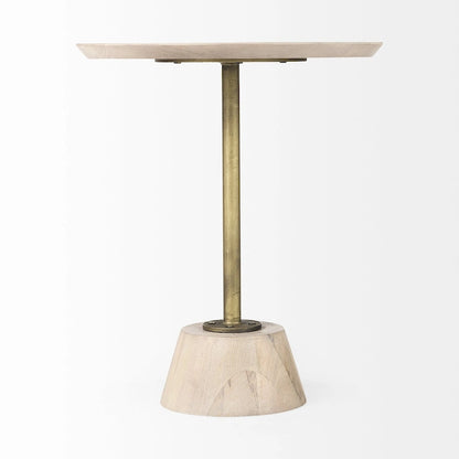 Pedestal Table with Detailing - 24 H x 20 W x 20 D