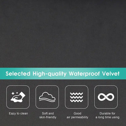 Gray Modern U-Shaped Modular Sectional Sofa with Double Chaise Lounge