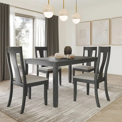 CraftPorch Vintage Style 5-piece Wooden Dining Set