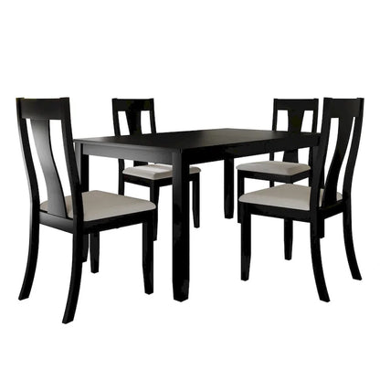 CraftPorch Vintage Style 5-piece Wooden Dining Set