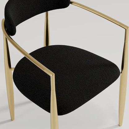 94.48 Inch Modern Minimalist 9 - Piece Extendable Sintered Stone Top Double Pedestal Dining Set