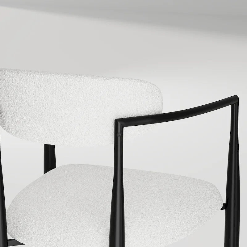 94.48 Inch Modern Minimalist 9 - Piece Extendable Sintered Stone Top Double Pedestal Dining Set