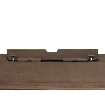 Carson Wood Electronic Sit/Stand Desk, Standing Desk, Gray