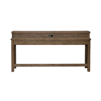 Pinebrook Ridge Weathered Toffee 4 Piece Console Table Set