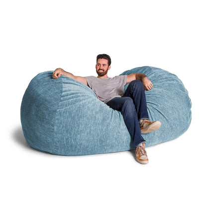 Jaxx 7 Foot Giant Bean Bag Sofa For Adults - Premium Chenille