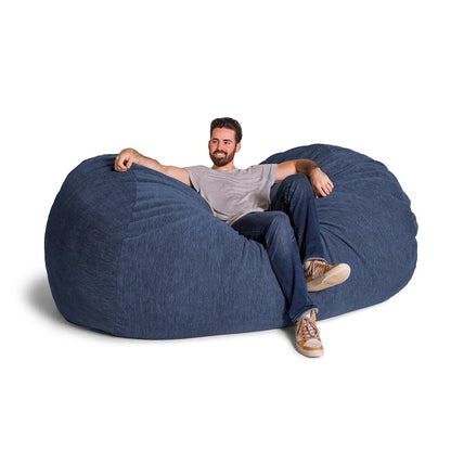 Jaxx 7 Foot Giant Bean Bag Sofa For Adults - Premium Chenille